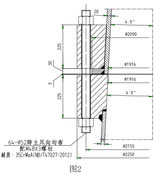 鈦材高塔器設備的設計 鈦材高塔器設備的設計